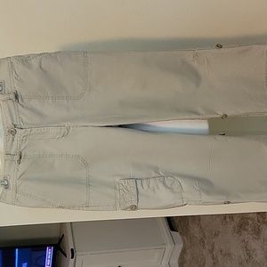 WOOLRICH KHAKI CARGO PANTS......SIZE 8